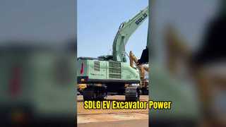 Ηλεκτρικός εκσκαφέας SDLG EV